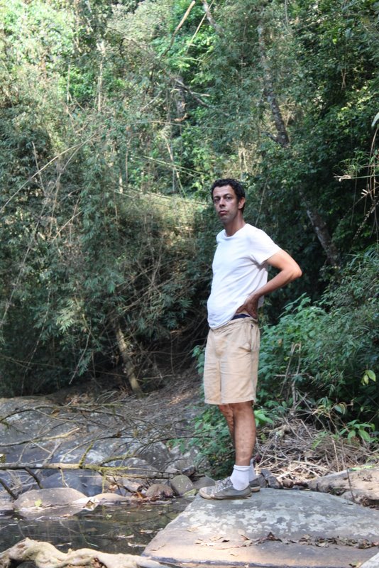 India 2010 - Coorg - Honey Valley - Trek to the Swimming Hole